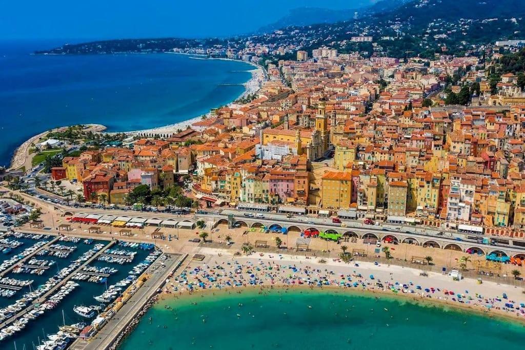 Beau 2 Pieces,terrasse, Parking Centre * Menton